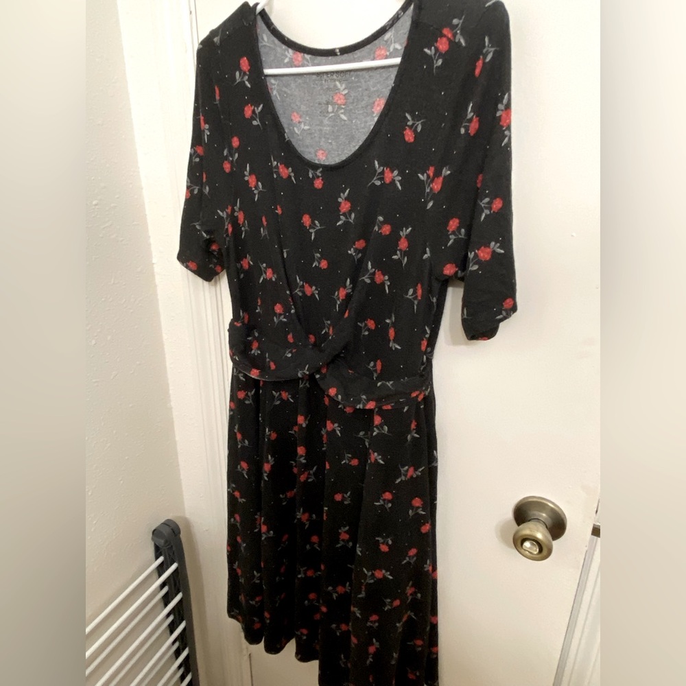 Torrid Floral Twist Dress